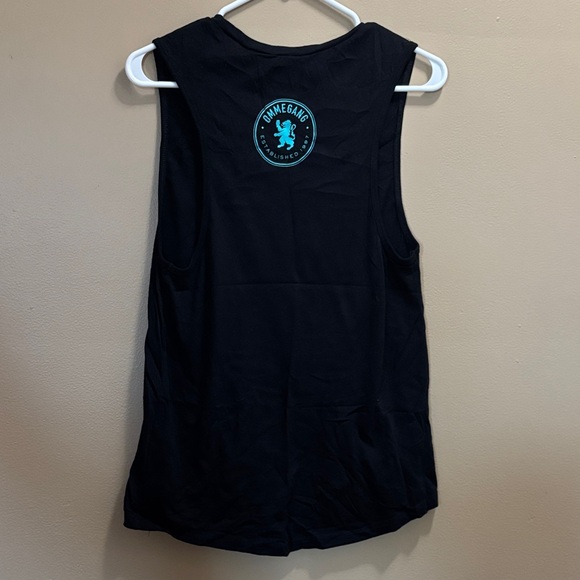 Ommegang Brewery Black Neon Rainbows Tank Top - Picture 3 of 4